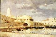 Albert Lebourg The Port of Algiers Spain oil painting artist